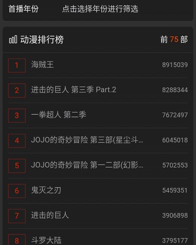 AGE动漫界面截图：续播进度记录